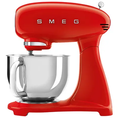 Smeg Tilt-Head Stand Mixer - 5.1Qt - 600-Watt - Red