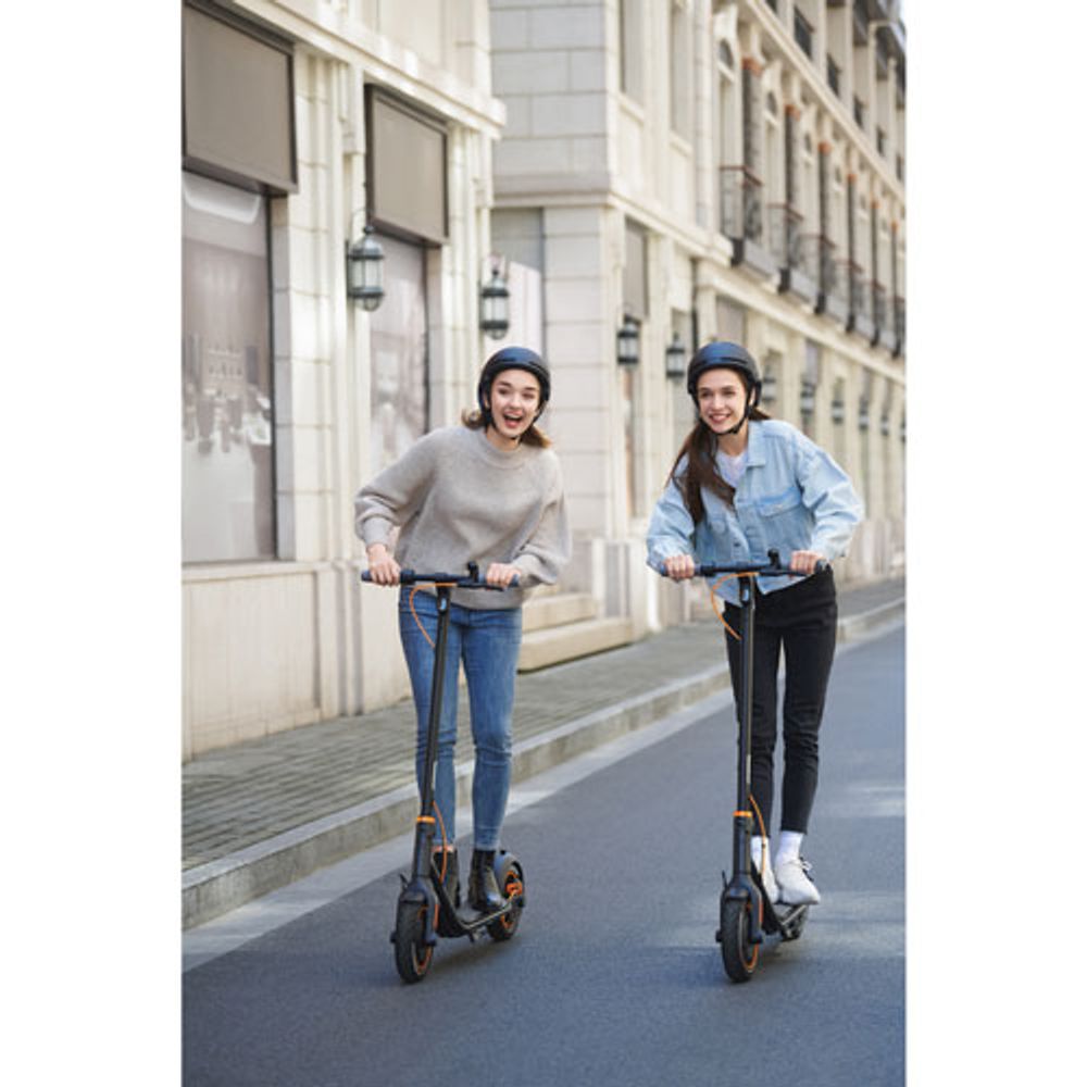 Segway Ninebot KickScooter F40 Electric Scooter (350W motor/ 30km Range / 30km/h Top Speed) - Dark Grey