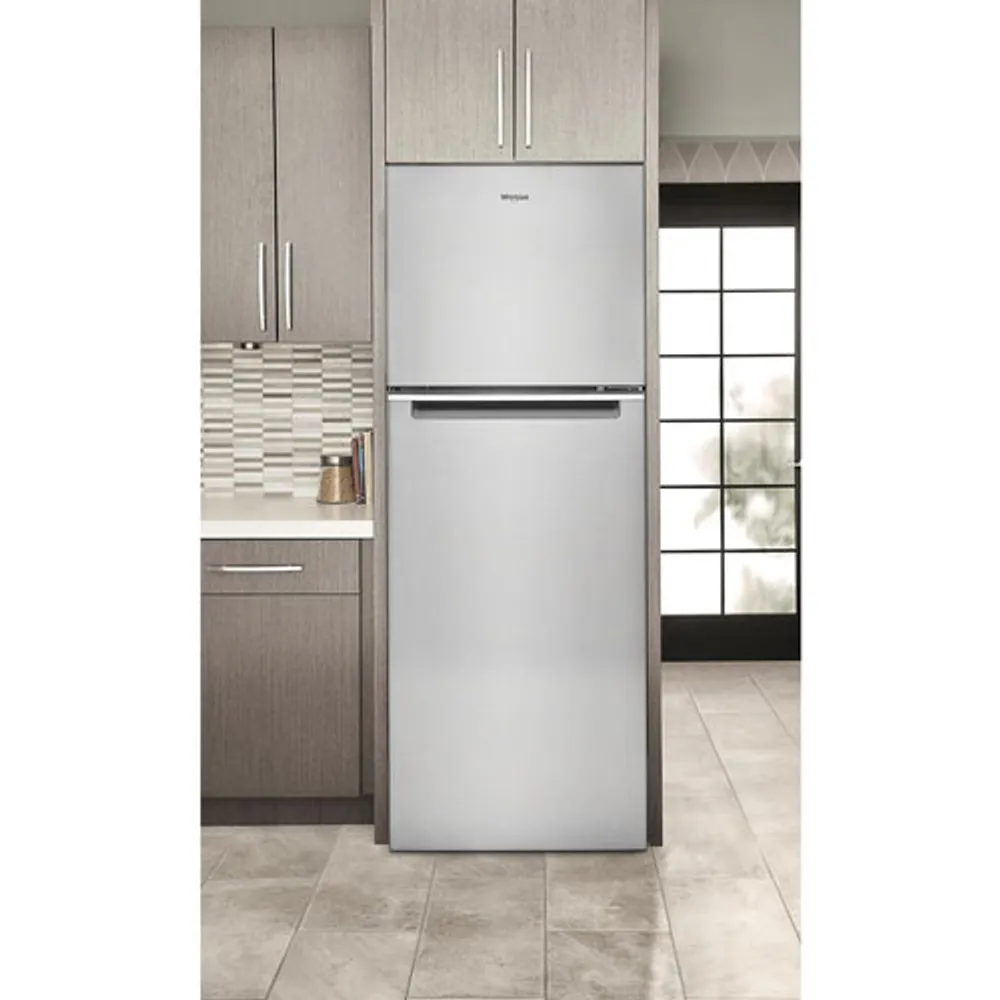 Whirlpool 25" 12.9 Cu. Ft. Top Freezer Refrigerator (WRT313CZLZ) - Stainless Steel