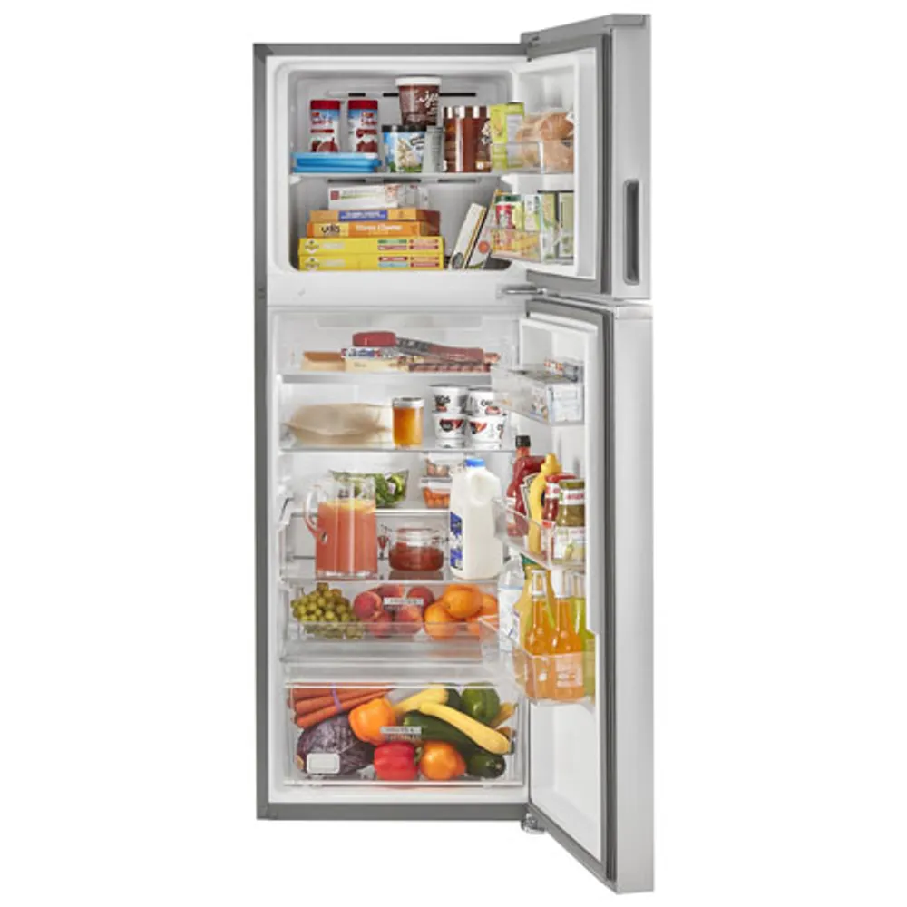 Whirlpool 25" 12.9 Cu. Ft. Top Freezer Refrigerator (WRT313CZLZ) - Stainless Steel