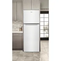 Whirlpool 25" 12.9 Cu. Ft. Top Freezer Refrigerator (WRT313CZLW) - White