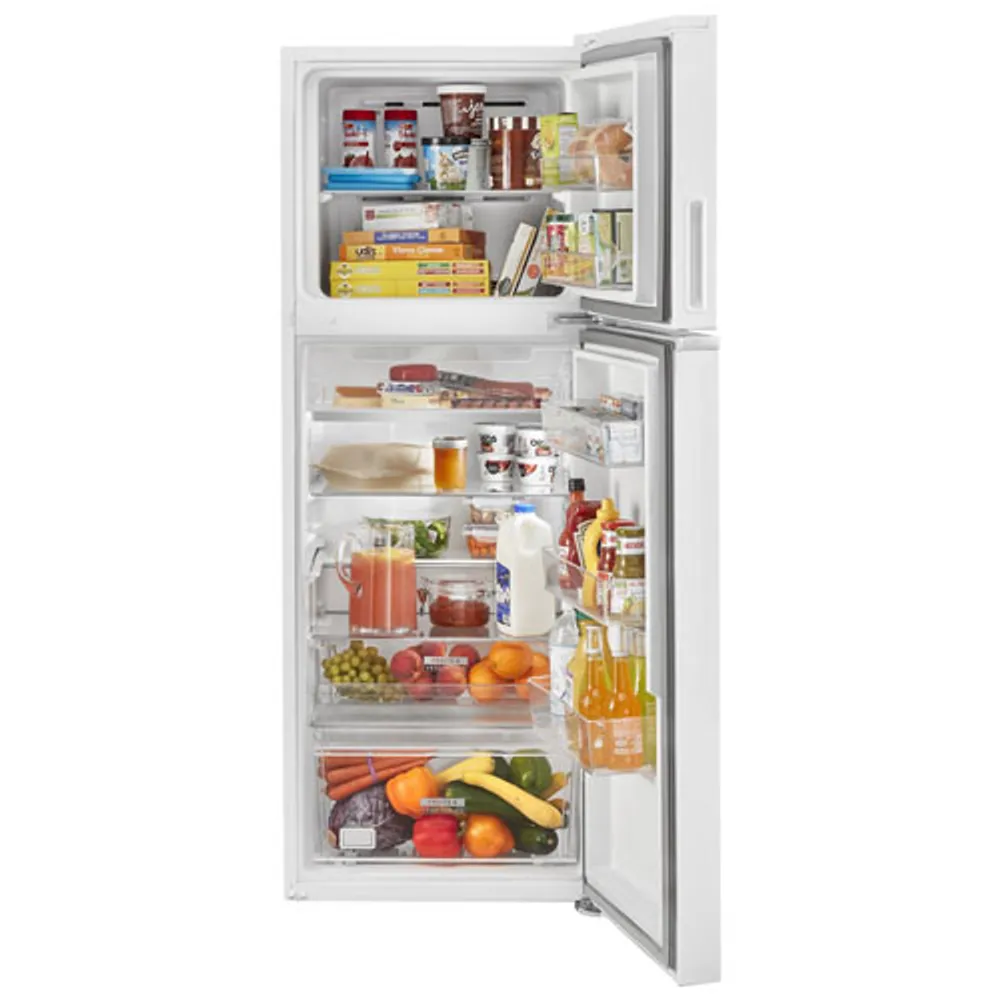 Whirlpool 25" 12.9 Cu. Ft. Top Freezer Refrigerator (WRT313CZLW) - White