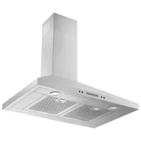 Whirlpool 30" Wall Mount Range Hood (WVW93UC0LZ) - Stainless Steel