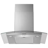 Whirlpool 30" Wall Mount Range Hood (WVW51UC0LS) - Stainless Steel