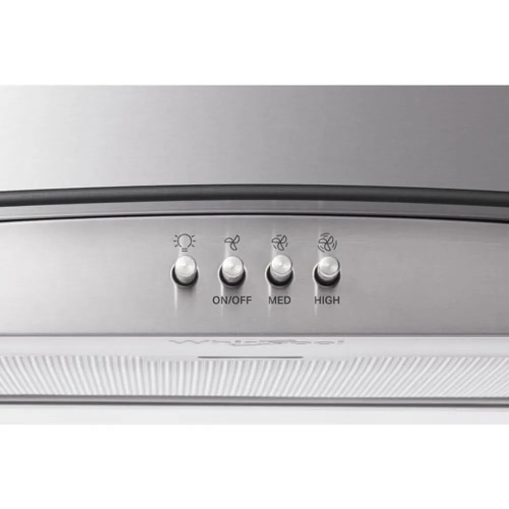 Whirlpool 30" Wall Mount Range Hood (WVW51UC0LS) - Stainless Steel