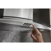 Whirlpool 30" Wall Mount Range Hood (WVW51UC0LS) - Stainless Steel