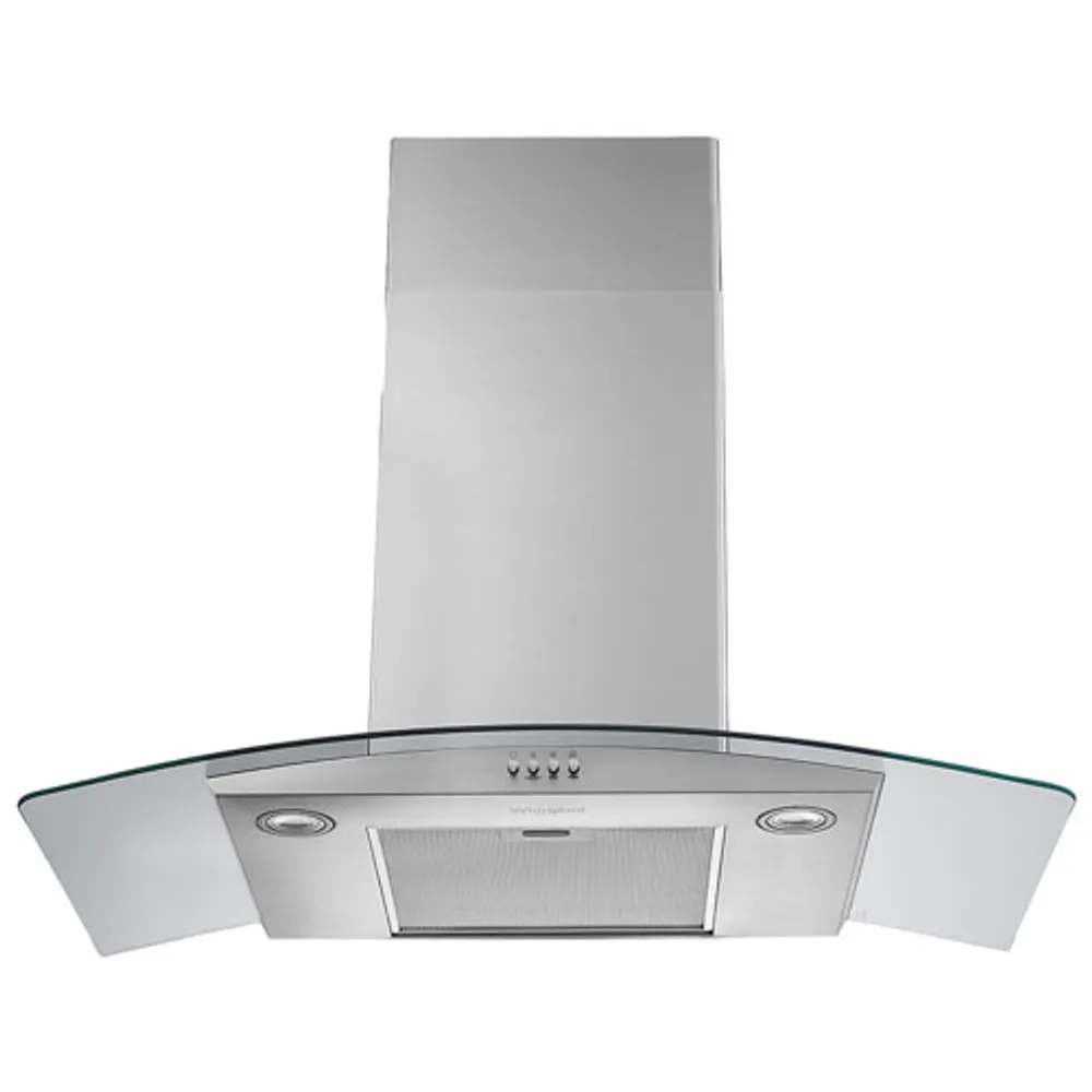 Whirlpool 34" Island Mount Range Hood (WVW51UC6LS) - Stainless Steel