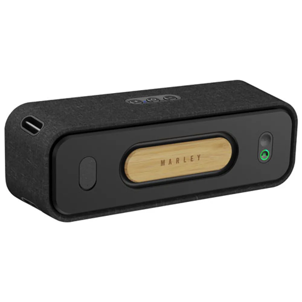 Haut-parleur sans fil étanche Bluetooth Get Together 2 de House of Marley - Noir signature