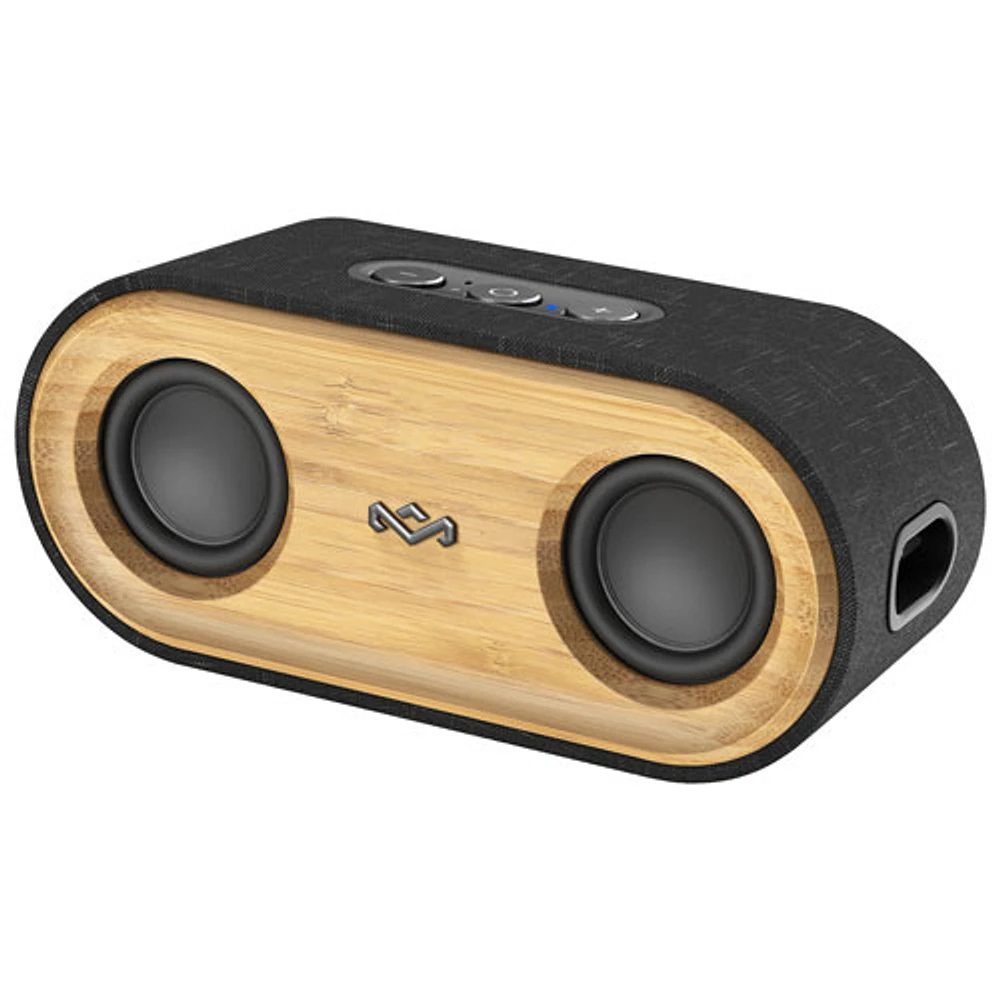 Haut-parleur sans fil étanche Bluetooth Get Together Mini 2 de House of Marley - Noir signature