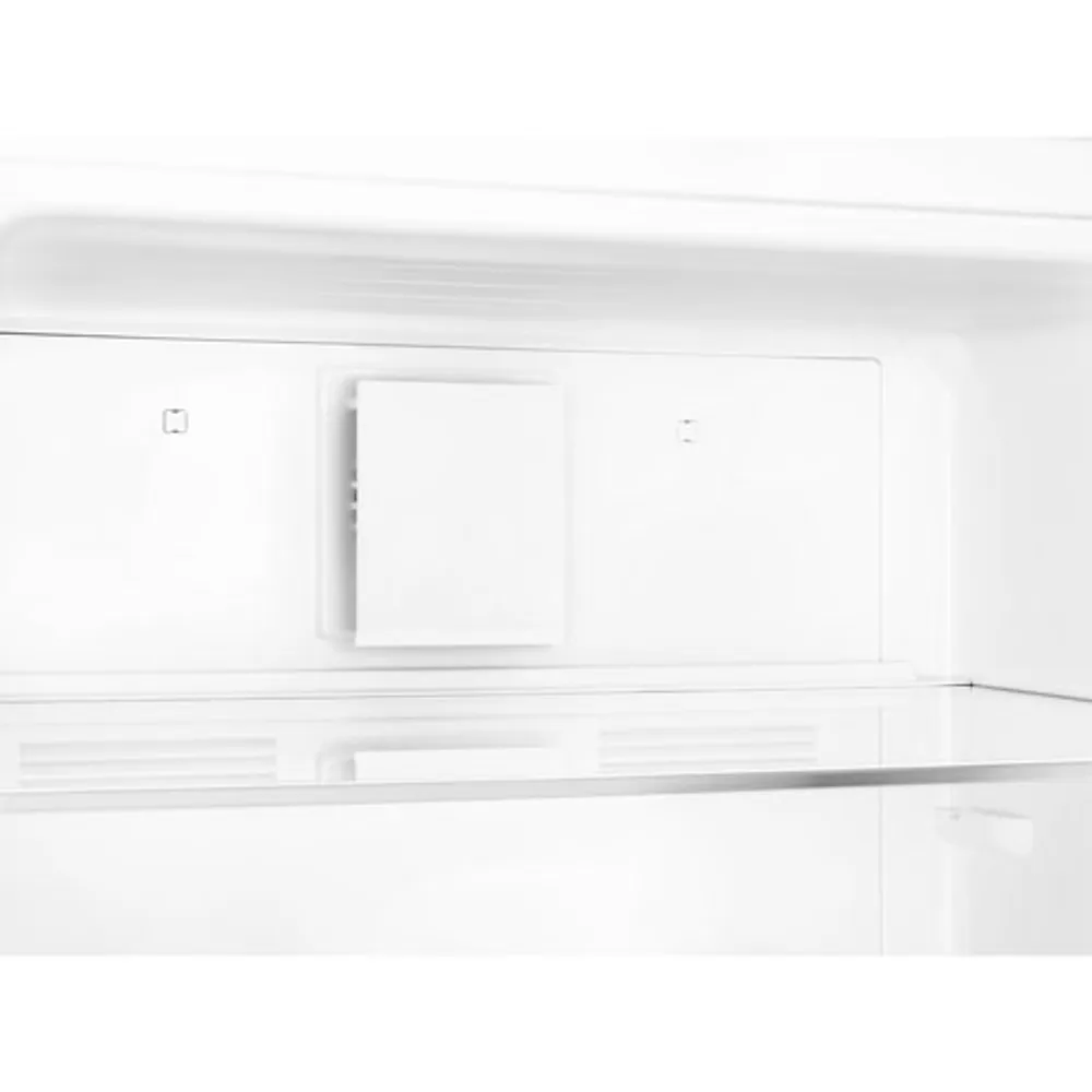 Smeg 50's Style 28" 18 Cu. Ft. Bottom Freezer Refrigerator with Ice Dispenser (FAB38URWH) - White