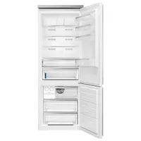 Smeg Portofino 28" 18 Cu. Ft. Bottom Freezer Refrigerator with Ice Dispenser (FA490URWH) - White