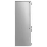 Smeg Portofino 28" 18 Cu. Ft. Bottom Freezer Refrigerator with Ice Dispenser (FA490URX) - Stainless Steel