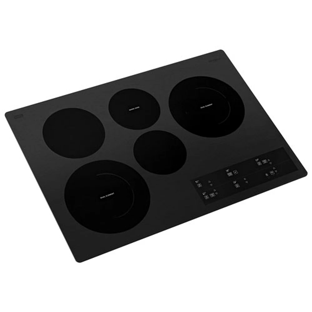 Whirlpool 30" 5-Element Electric Cooktop (WCE97US0KB) - Black