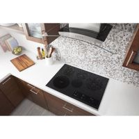 Whirlpool 30" 5-Element Electric Cooktop (WCE97US0KS) - Stainless Steel
