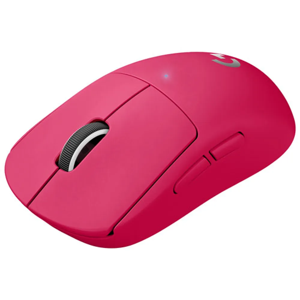 Logitech G Pro X Superlight 25600 DPI Wireless HERO Optical Gaming Mouse - Magenta