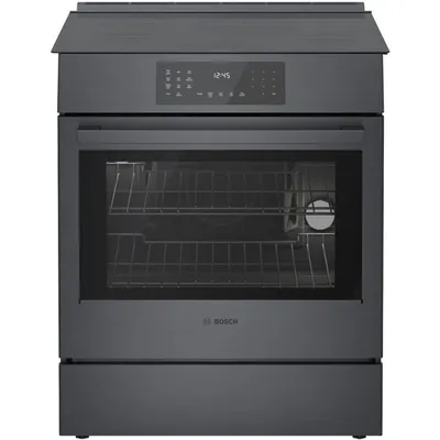 Cuisinière induction encastrable convection véritable 4,6 pi³ 30 po de Bosch (HII8047C) - Inox noir