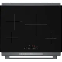 Bosch 30" 4.6 Cu. Ft. True Convection Slide-In Induction Range (HII8047C) - Black Stainless