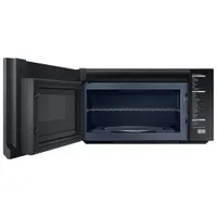 Samsung BESPOKE Over-The-Range Microwave - 2.1 Cu. Ft. - White Glass