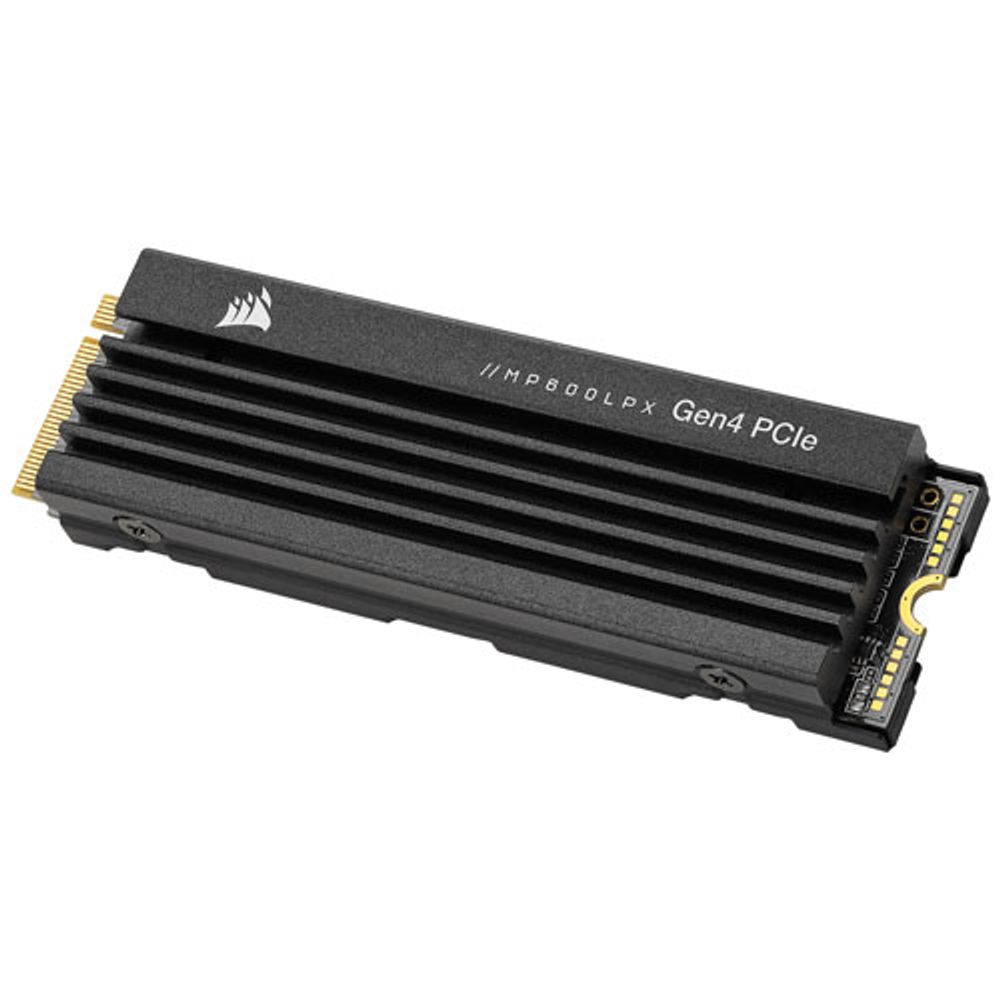 Corsair MP600 Pro LPX 2TB M.2 NVMe PCI-e (Gen 4) Internal Solid State Drive with Heatsink - Optimized for PS5