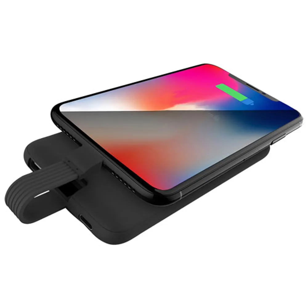 Chargeur portable USB-C de 10 000 mAh de NuPower - Noir