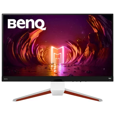BenQ MOBIUZ 31.5" 4K Ultra HD 144Hz 1ms GTG 3D IPS LCD FreeSync Gaming Monitor (EX3210U) - White