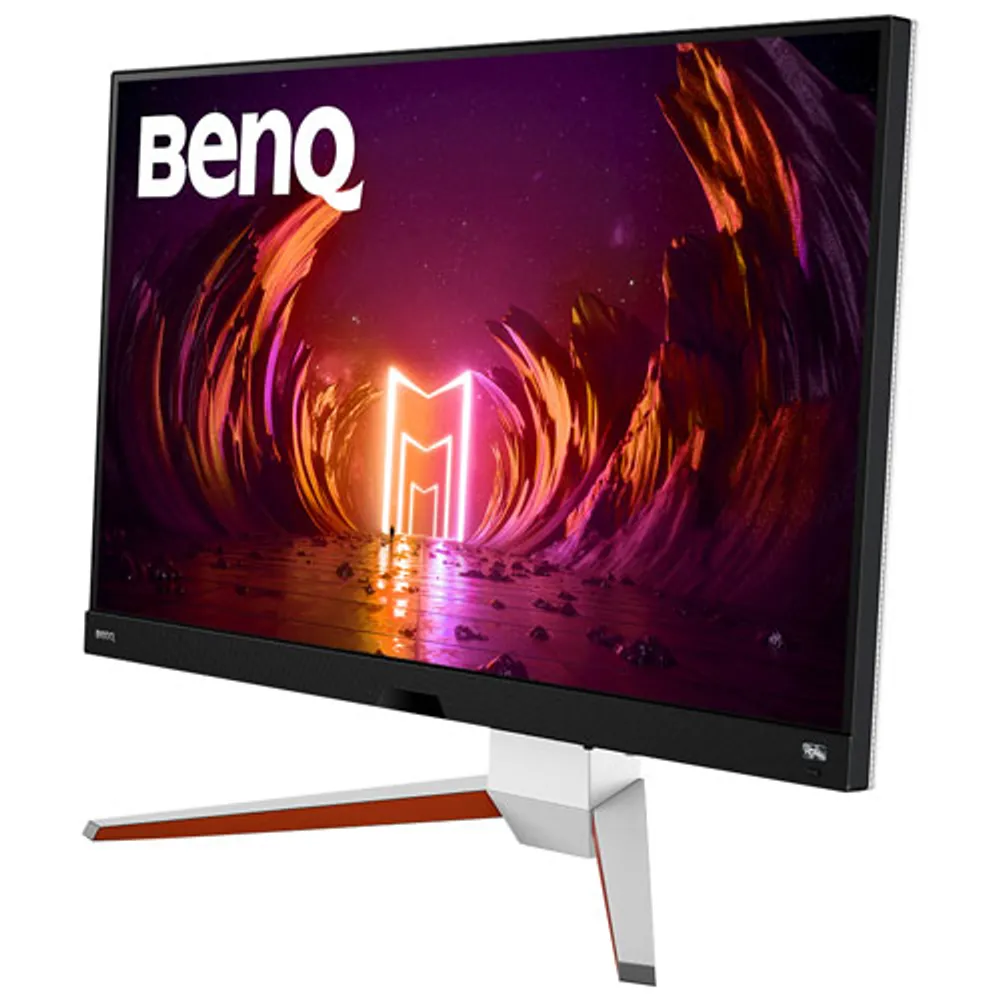 Moniteur FreeSync ACL 3D IPS UHD 4K 144 Hz 31,5 po MOBIUZ de BenQ/1 ms gris à gris (EX3210U)-Blanc