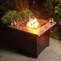 Endless Summer Harper Propane Fire Pit Table - 50000 BTU - Bronze