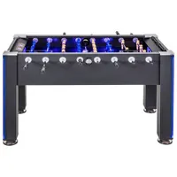 Atomic Azure 58" LED Foosball Table - Black