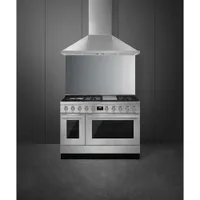 Smeg Portofino 36" 4.5 Cu. Ft. True Convection Freestanding Dual Fuel Range (CPF36UGMAN) - Anthracite