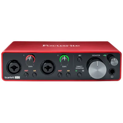 Focusrite Scarlett 2i2 3rd Gen USB Audio Interface