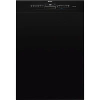 Lave-vaisselle encastrable 24 po 48 dB avec troisième panier de Smeg (LSPU8643BL) - Noir