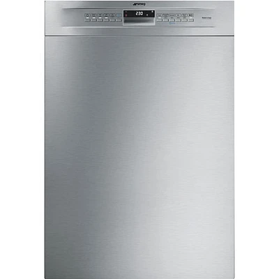 Smeg 24" 48dB Built-In Dishwasher with Third Rack (LSPU8643X) - Stainless Steel