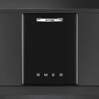 Smeg 24" 47dB Built-In Dishwasher with Third Rack (STU2FABBL2) - Black