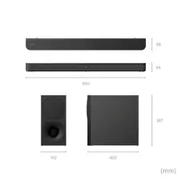 Sony HT-S400 330-Watt 2.1 Channel Sound Bar with Wireless Subwoofer