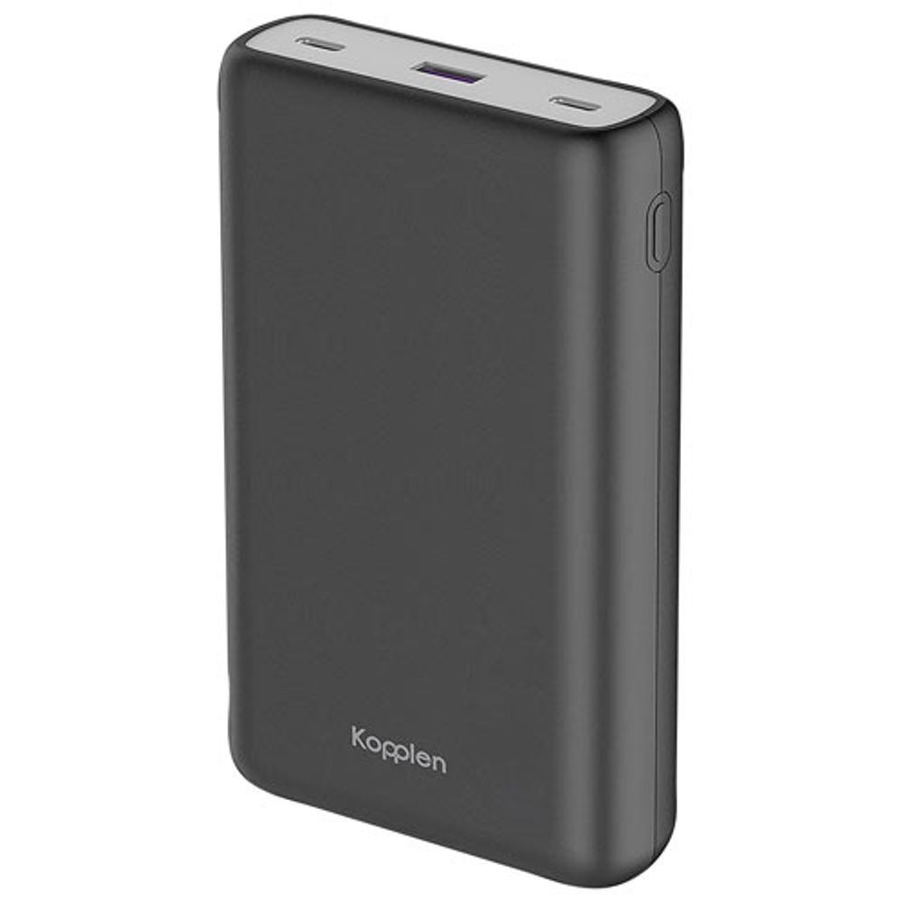 Kopplen 18000mAh 65W USB-C/USB-A Charging Power Bank - Black