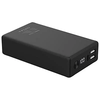 Kopplen Digital Display 20000 mAh 22.5W Fast Charging USB Power Bank - Black