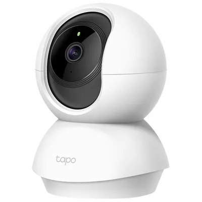 TP-Link Tapo Wireless Indoor 1080p Full HD Home Security Camera - White