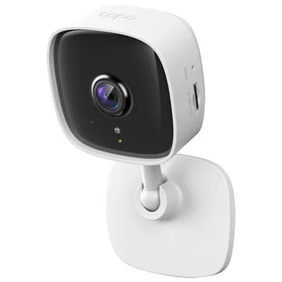 TP-Link tapo Wi-Fi Indoor 1080p Full HD Security Camera - White