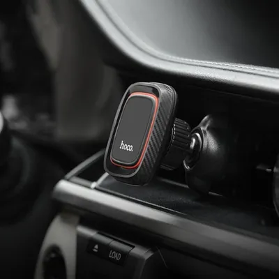 Magnetic Phone Car Mount, Car Phone Holder Mount Magnetic, Built in Strong Magnets, Air Vent Cell Phone Holder for Car with Adjustable Secure Tightening System