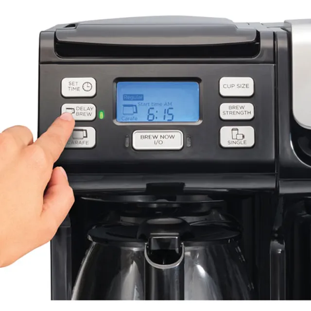 Hamilton Beach 12 Cup Programmable Coffee Maker with Automatic Grounds  Dispenser - 45400
