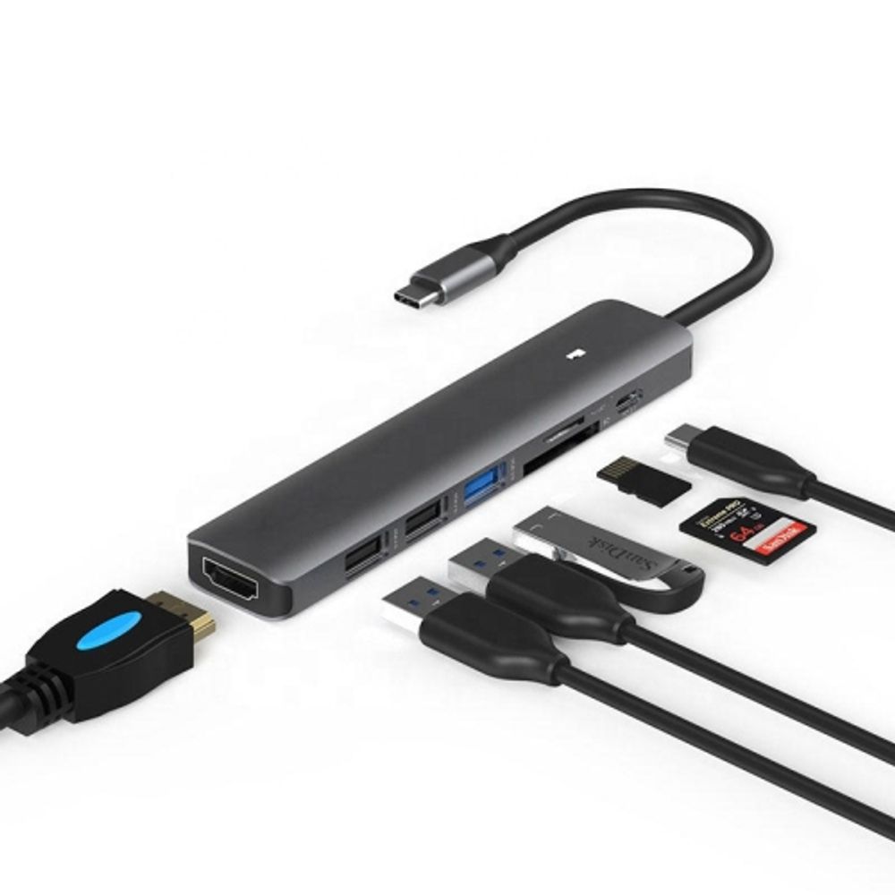 USB C to HDMI DisplayPort Adapter 4K UHD- PrimeCables®