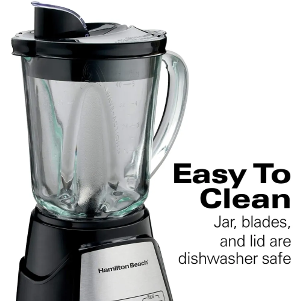 FRIGIDAIRE ESMM100-BLACK, Countertop Blender, Dishwasher Safe, High Powered