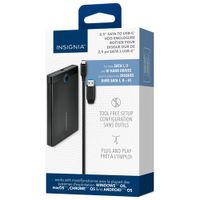 Insignia 2.5" SATA To USB-C Hard Drive Enclosure (NS-PC25HDE-C) - Only at Best Buy