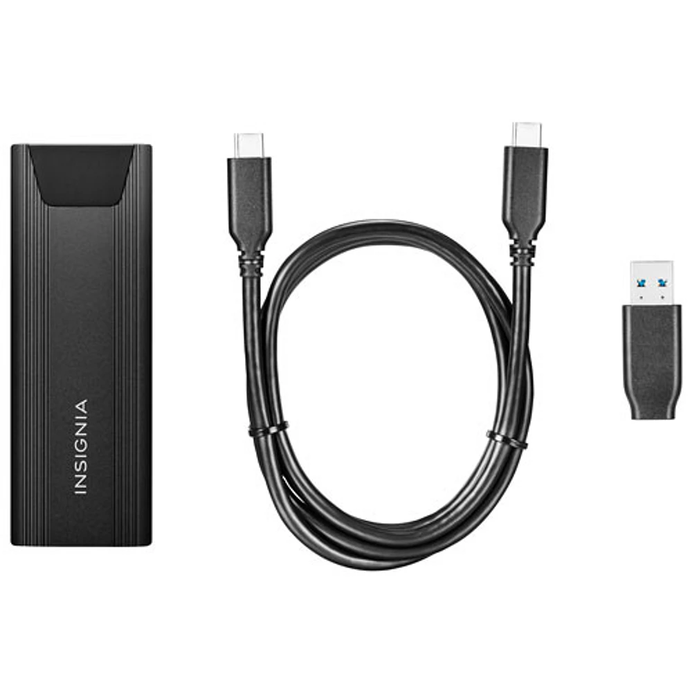 Insignia M.2 NVMe To USB-C SSD Enclosure (NS-PCNVMEHDE-C) - Only at Best Buy