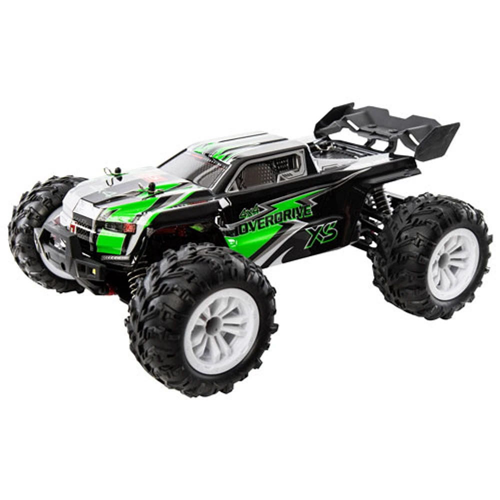 LiteHawk Overdrive 4WD RC Monster Truck (42019) - Black/Green