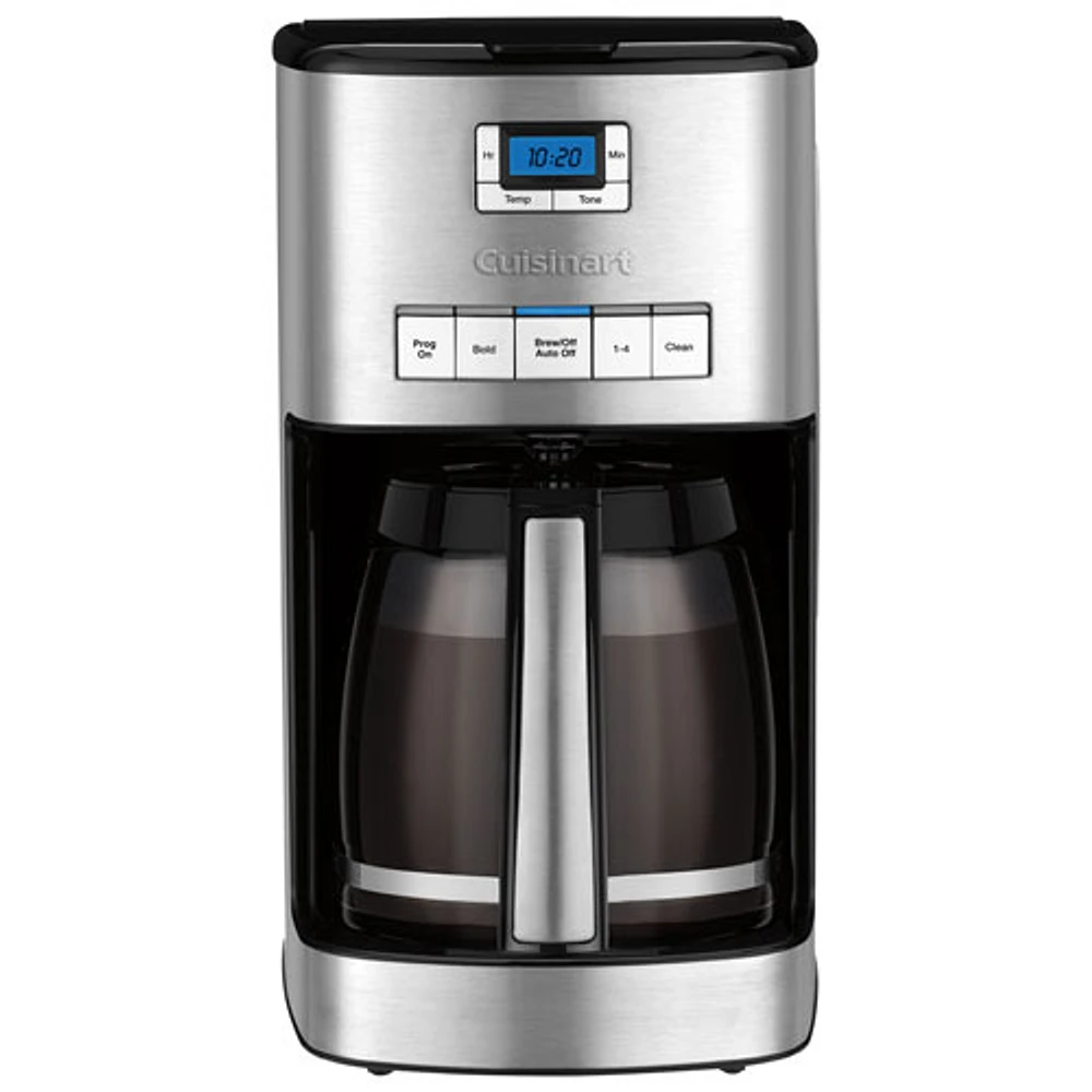 Cafetière à filtre programmable PerfecTemp de Cuisinart - 14 tasses - Acier inoxydable - Exclusivité Best Buy