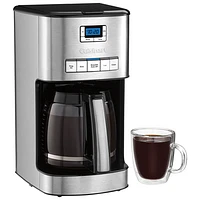Cafetière à filtre programmable PerfecTemp de Cuisinart - 14 tasses - Acier inoxydable - Exclusivité Best Buy