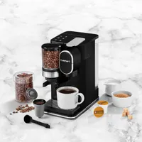 Cuisinart Grind & Brew Single-Serve Coffee Maker with Conical Burr Mill