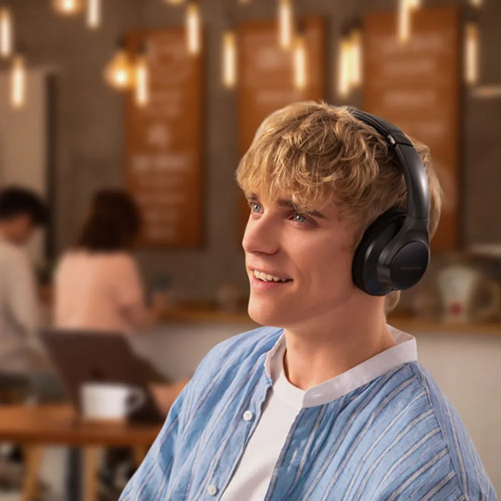 Soundcore by Anker Life Q20+ (Plus) Over-Ear Noise Cancelling Bluetooth Headphones - Black