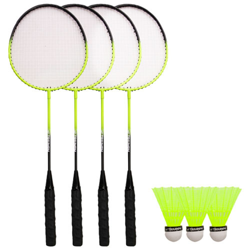 Triumph 4-Square Volleyball & Badminton Combo Set